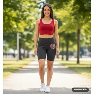 NCAA Women's Alabama Rolling Tide Black Bicycle‎ Bike Shorts - S